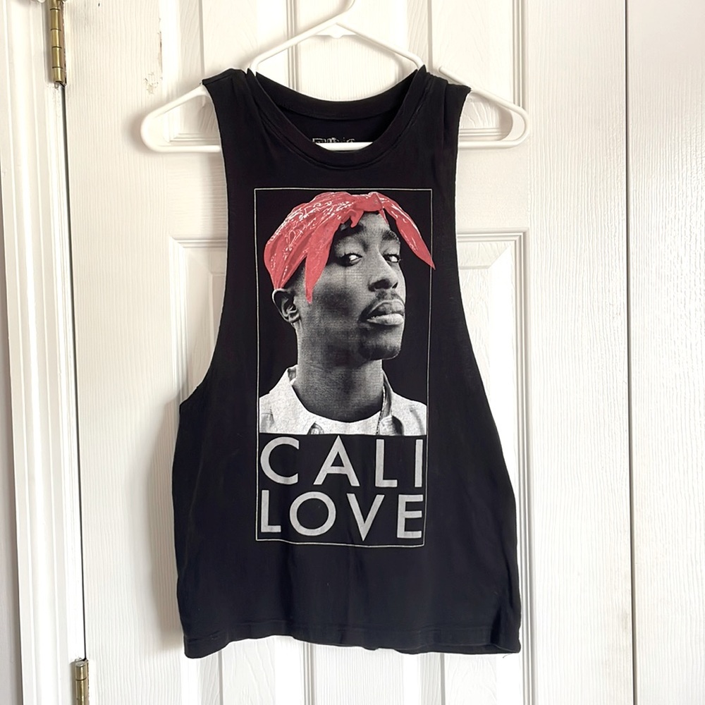 Tupac Cali Love Muscle Tee